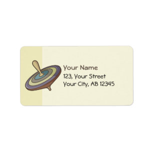 Spinning Top Label