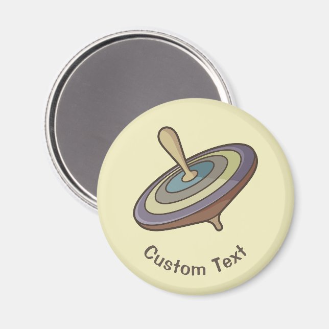 Spinning Top Magnet (Front/Back)