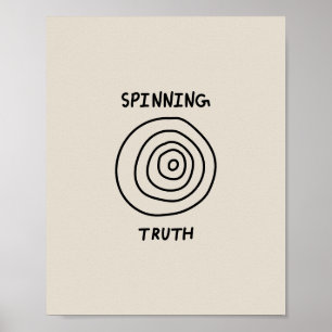 Spinning Truth Poster