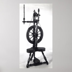 Spinning wheel poster