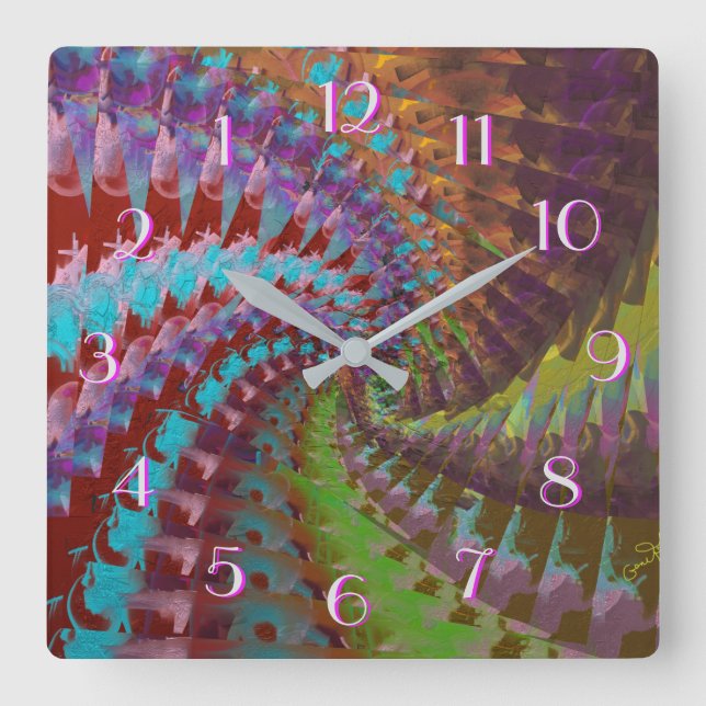 Spinning Wind     Backward Clock (Front)