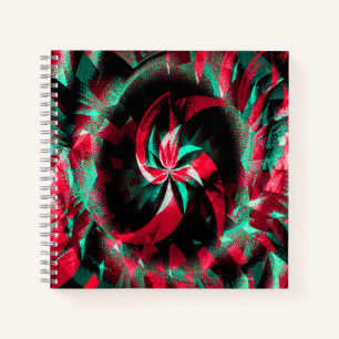 Spinning Yule wreath.... Notebook