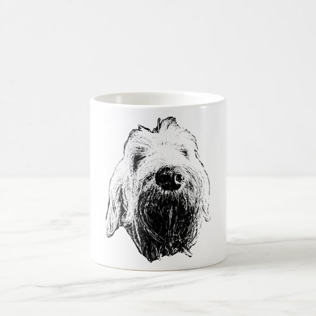 Spinone Emblem Coffee Mug (Center)