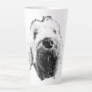 Spinone Emblem Latte Mug