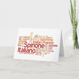 Spinone Italiano Card