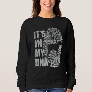 Spinone Italiano DNA Dog Mom Dad Dog Sweatshirt
