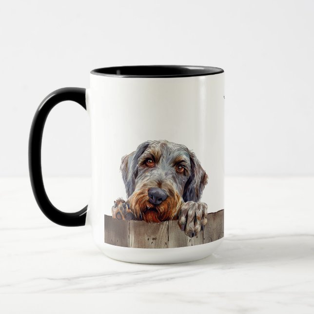 Spinone Italiano Dog Mug (Left)