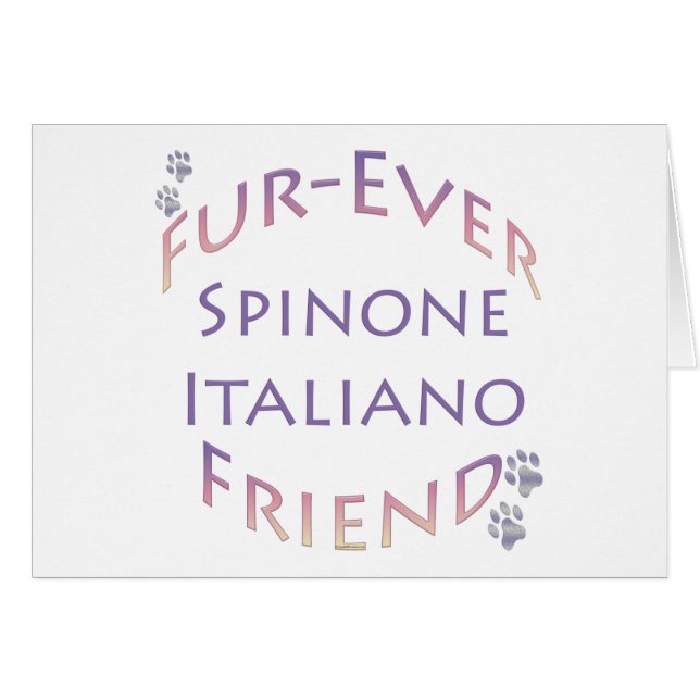 Spinone Italiano Furever Friend (Front Horizontal)