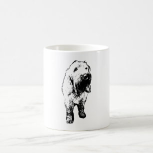 Spinone Italiano Mug – Standing Ink Dog Art