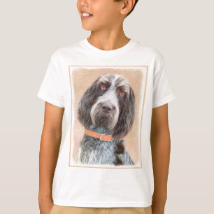 Spinone Italiano Painting - Cute Original Dog Art T-Shirt