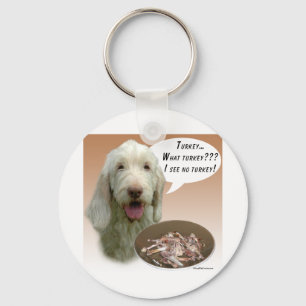 Spinone Italiano Turkey Key Ring