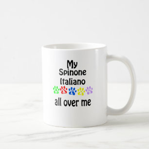 Spinone Italiano Walks Design Coffee Mug