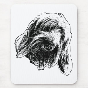 Spinone Work Calm Mouse Pad