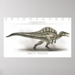 Spinosaurus aegyptiacus poster