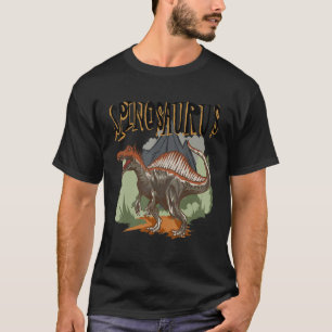 Spinosaurus Dino Dinosaur Identification T-Shirt