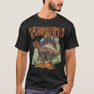 Spinosaurus  Dino  Dinosaur Identification T-Shirt