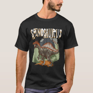 Spinosaurus Dino Dinosaur Identification T-Shirt