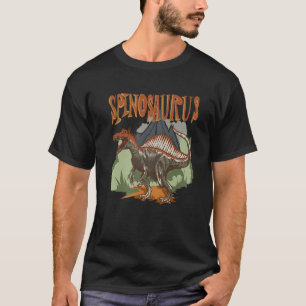 Spinosaurus  Dino  Dinosaur Identification T-Shirt