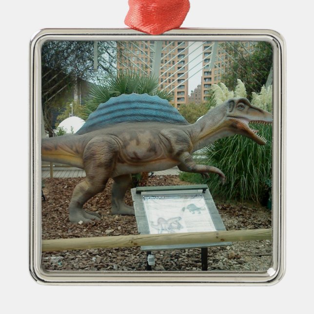Spinosaurus Dinosaur Ornament (Front)