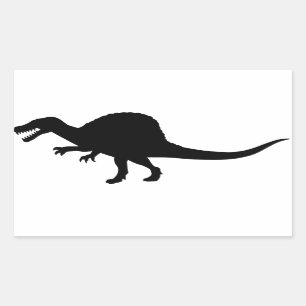 Spinosaurus Dinosaur Rectangular Sticker