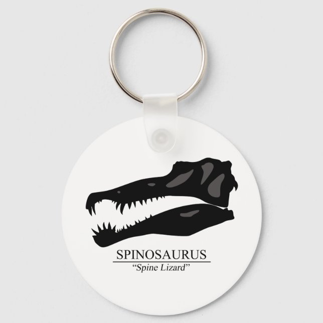 Spinosaurus Skull Key Ring (Front)