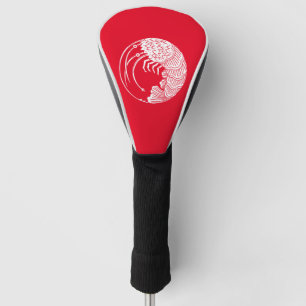 Spiny lobster circle Golf Head Covers