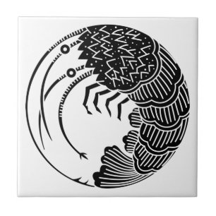 Spiny lobster circle Tiles