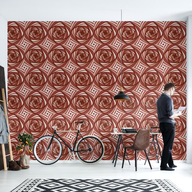  spiral 5 colours  wallpaper (Living Room)