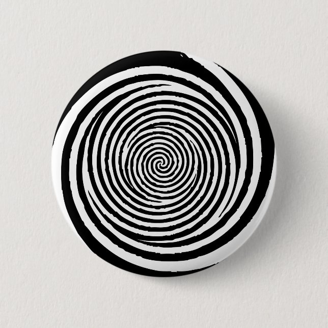 Spiral 6 Cm Round Badge (Front)