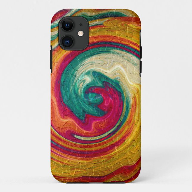 Spiral Abstract Art 2 Case-Mate iPhone Case (Back)