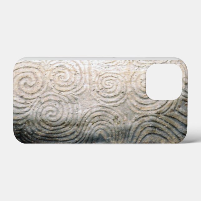 Spiral Art Symbols on kerbstone, Newgrange Ireland Case-Mate iPhone Case (Back (Horizontal))