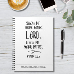 Spiral Bible Verse Prayer journal