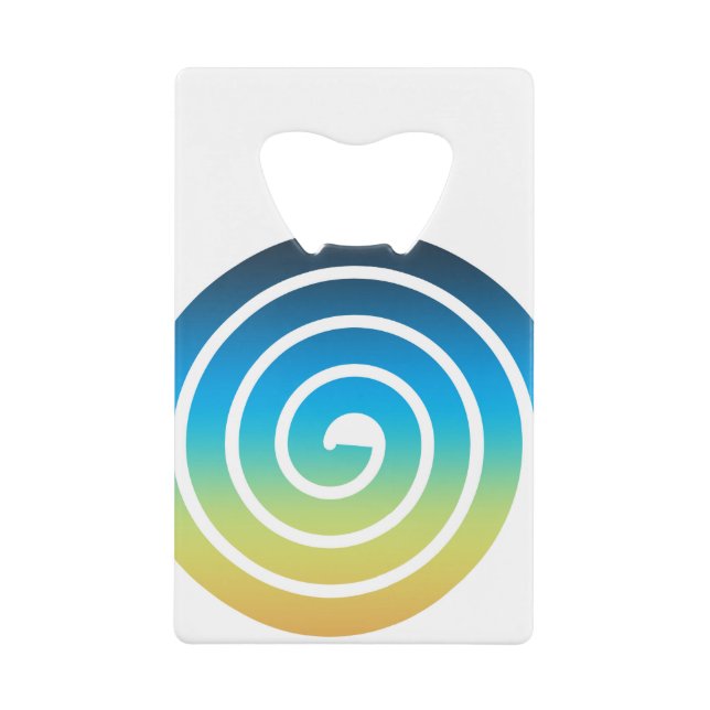 SPIRAL BLUE AND GREEN (Front)