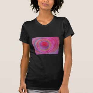 Spiral Bulls- Eye women Black T-Shirt