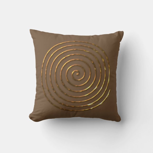 Spiral Celtic symbol Cushion (Front)