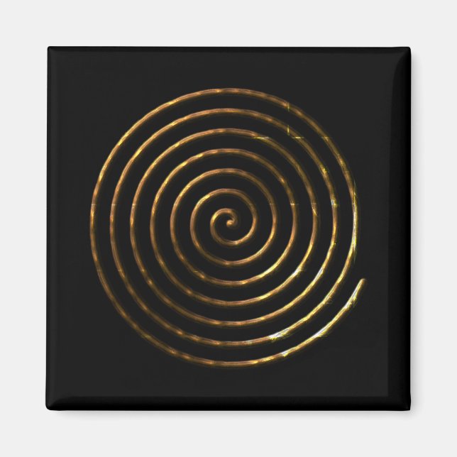 Spiral Celtic symbol Magnet (Front)