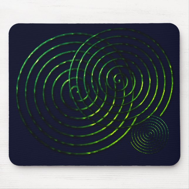 Spiral Celtic symbol Mouse Pad (Front)