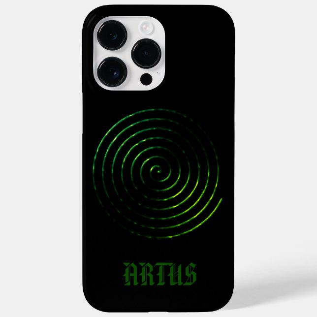 Spiral Celtic symbol,Personalise  Case-Mate iPhone Case (Back)