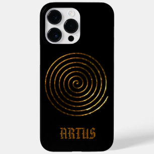 Spiral Celtic symbol,Personalise  Case-Mate iPhone 14 Pro Max Case