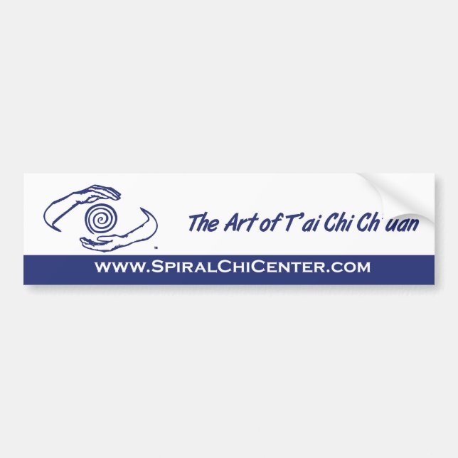 Spiral Chi Bumper Sticker (Front)
