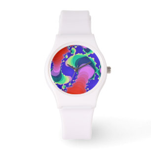 SPIRAL CIRCLES FRACTAL WATCH
