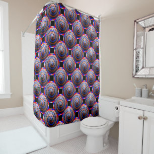 Spiral Cone by Kenneth Yoncich Shower Curtain