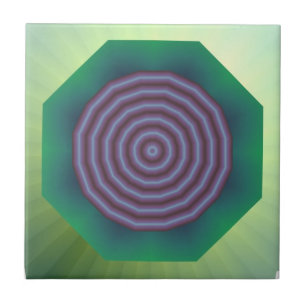 Spiral Design Ceramic Tile