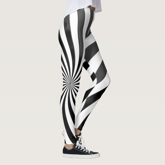 Spiral Design Leggings (Right)