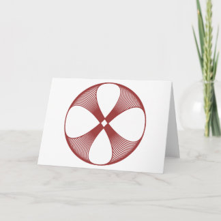 Spiral Flower Card