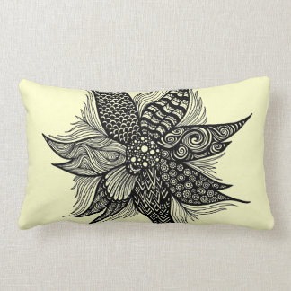 Spiral Flower Lumbar Cushion