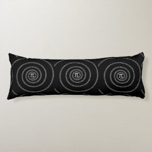 Spiral for Pi Numbers on Black Body Cushion