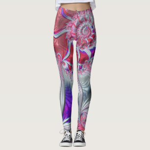 Spiral Fractal Leggings