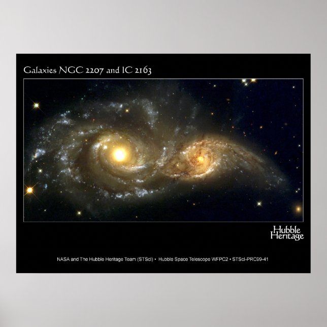 Spiral Galaxies Poster (Front)