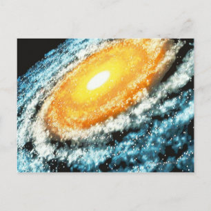 Spiral Galaxy 4 Postcard
